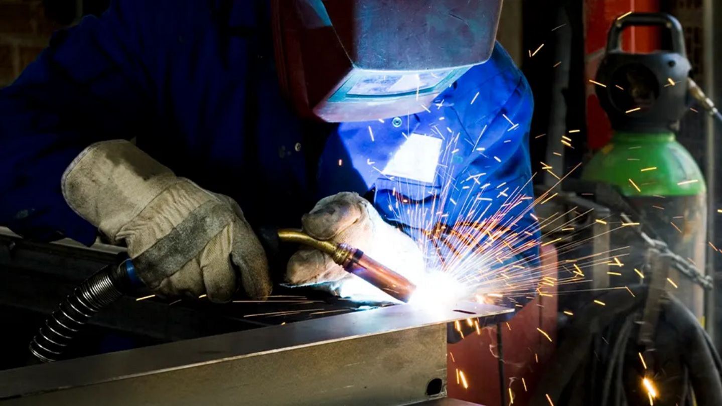 Welder Working