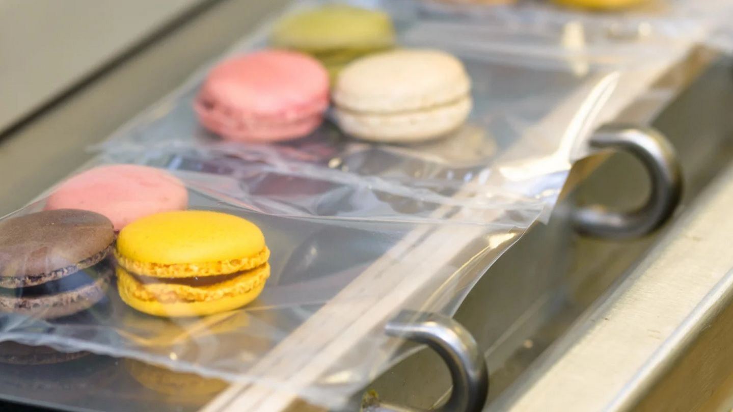 Pastries sealed in baggy