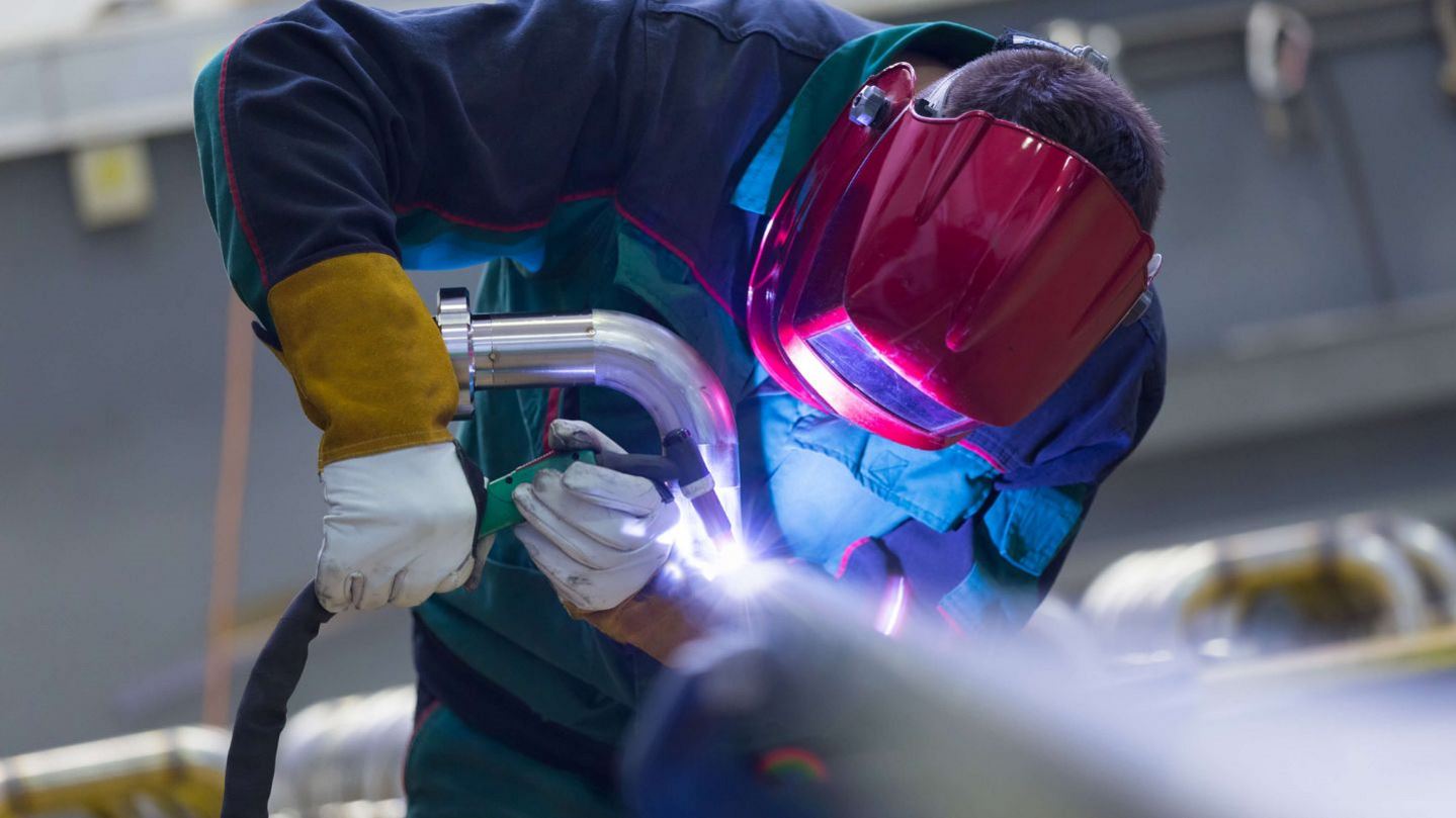 Welder Working