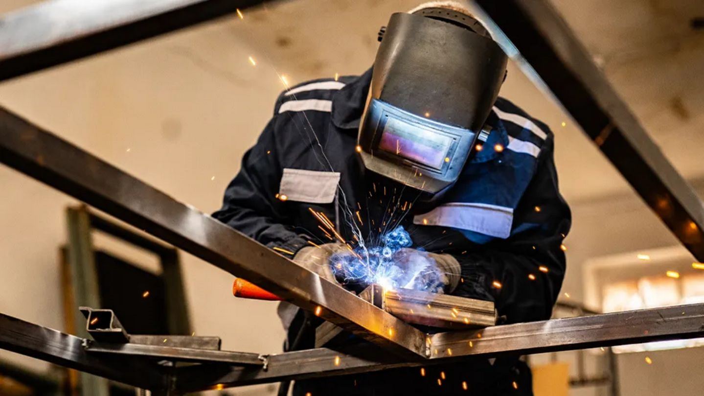 Welder Working