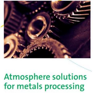Atmosphere solutions for metals processing Article